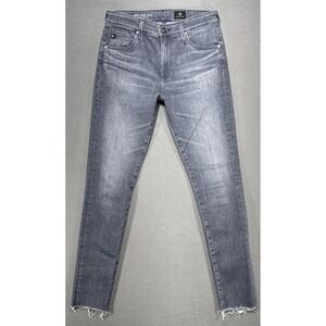 AG Adriano Goldschmeid Jeans Farrah Womens 27R Minimalist Hi Rise‎ Skinny Ankle